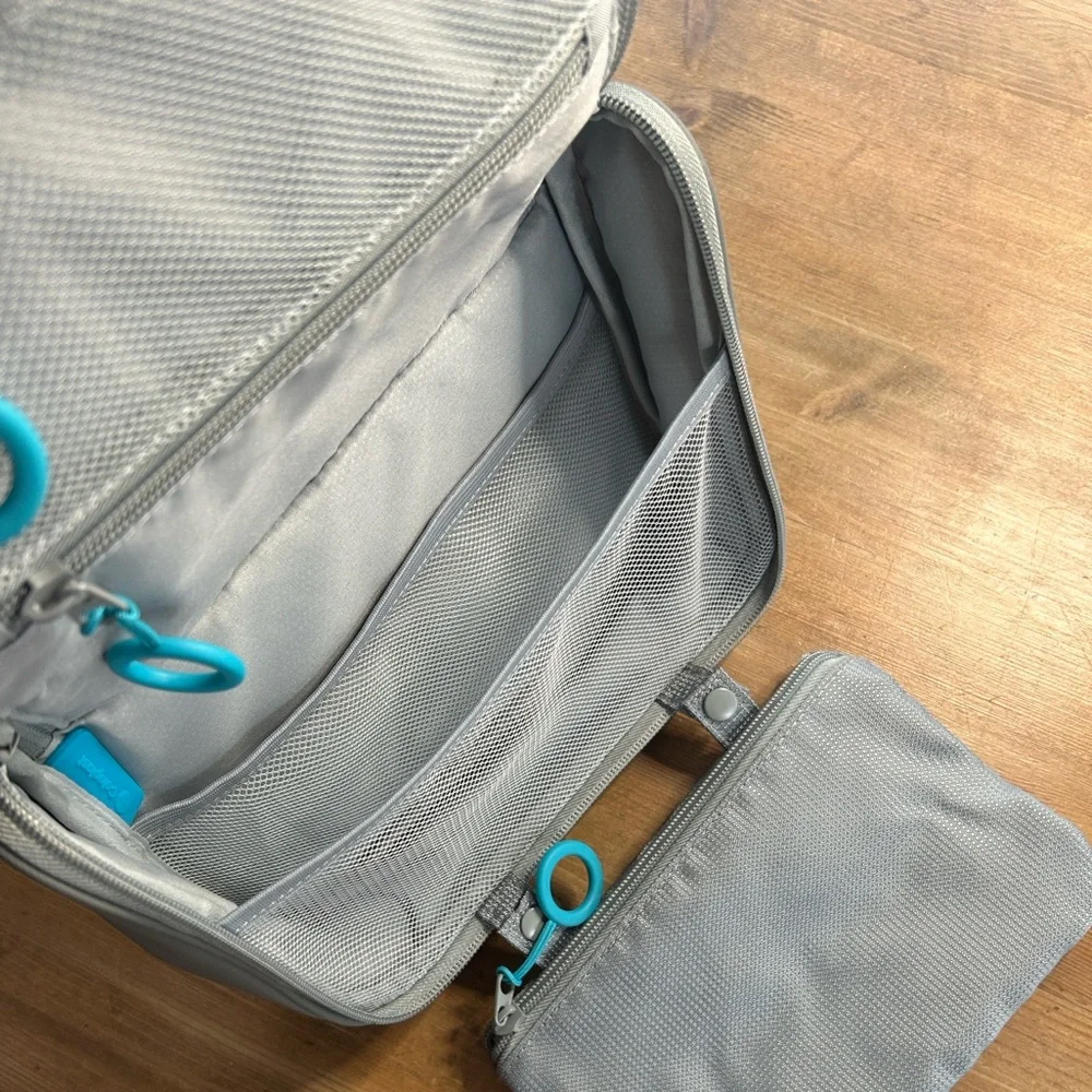 Gray Hanging Travel Organizer, Compact